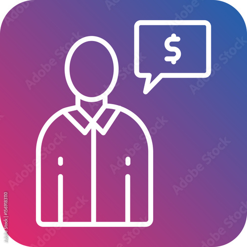 Advisor Line Icon Style
