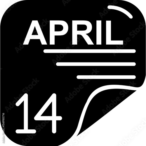 April 14 Icon