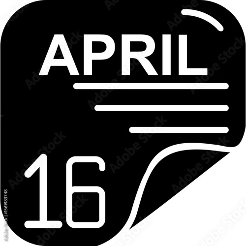April 16 Icon