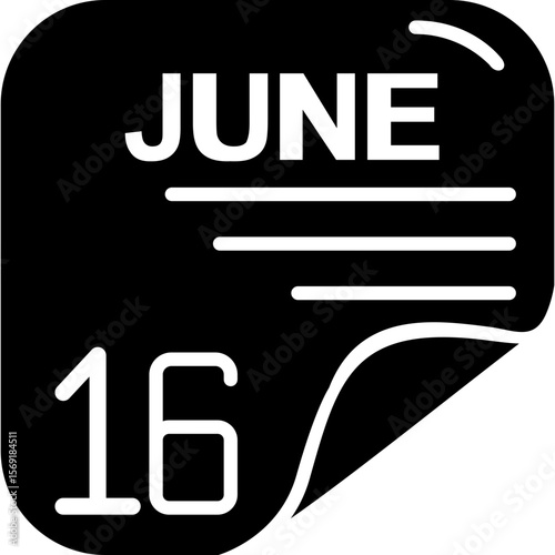 June 16 Icon