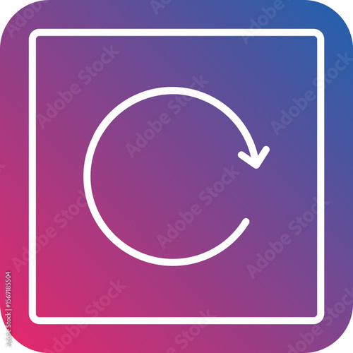 Refresh Line Icon Style