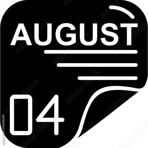 August 4 Icon