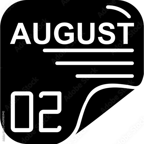 August 2 Icon