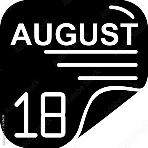 August 18 Icon