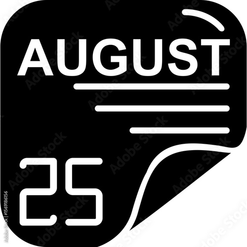 August 25 Icon
