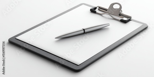 Wallpaper Mural Essential Clipboard and Pen for Office Use Torontodigital.ca