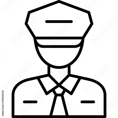 Taxi Driver Icon