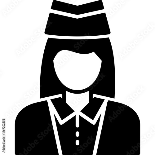 Stewardess Icon