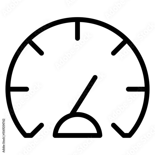 Tachometer Icon Style