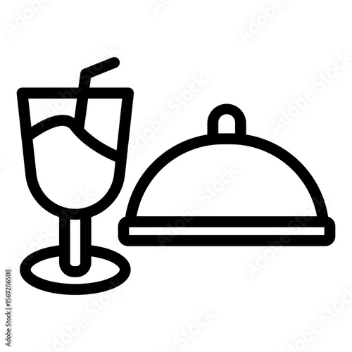 Dinner Icon Style
