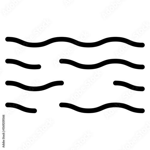 Waves Icon Style