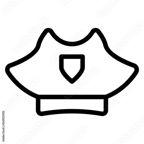 Pirate Cap Icon Style