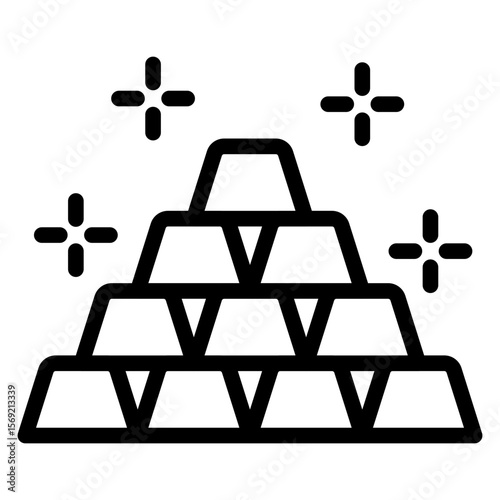 Ingots Icon Style