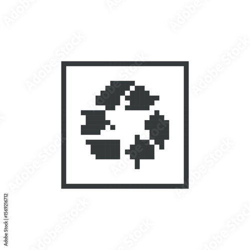fragile icon pixel art pack, vector illustration on isolated background.