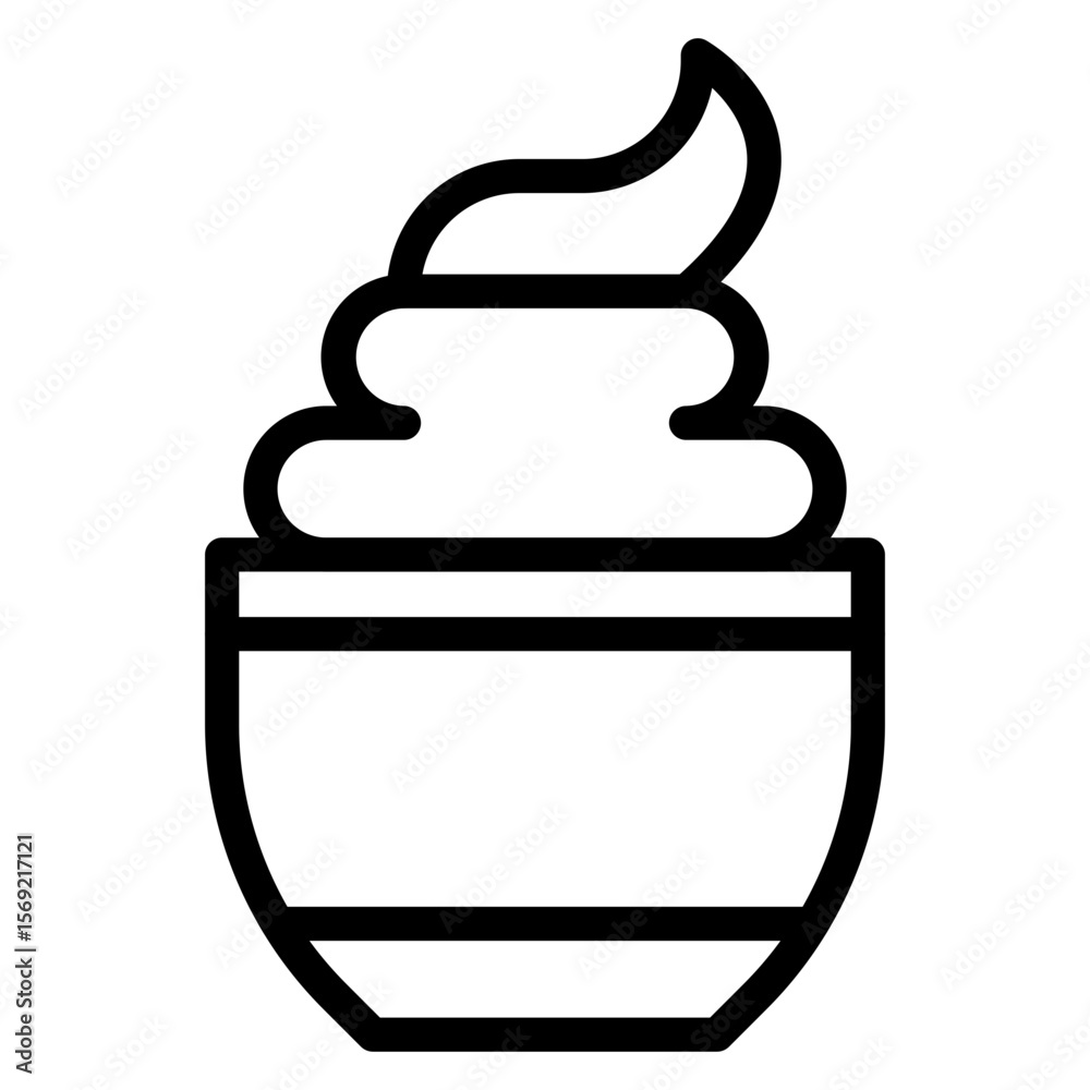 Obraz premium Moisturizer Icon Style