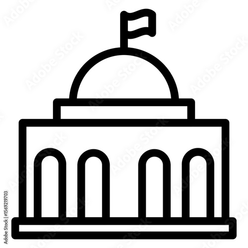 Government Icon Style