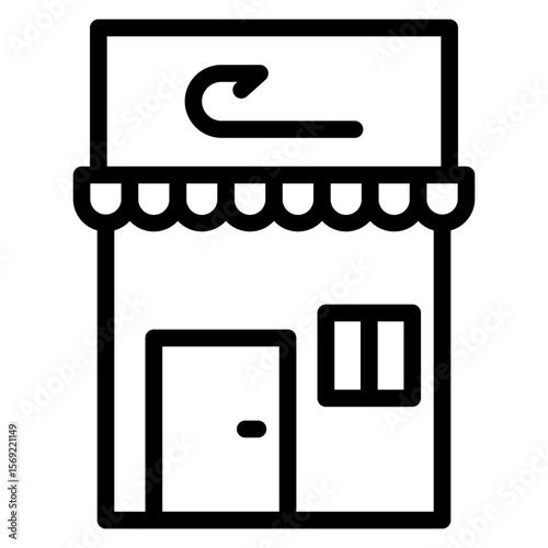 Bait Shop Icon Style