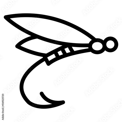 Fly-Fishing Icon Style