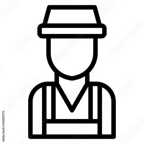 Park Attendant Icon Style