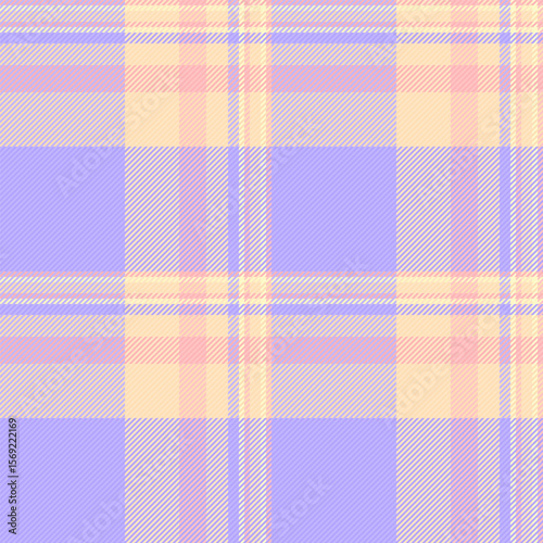 Pastel plaid pattern in soft lavender, peach, and pink.  Ideal for textile designs, scrapbooking, packaging, or website backgrounds.
