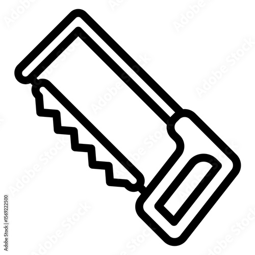 Hacksaw Icon Style