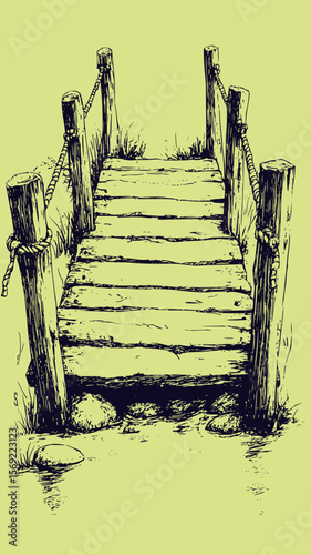 Creative Uses of Wood in Everyday Life
 Vector Illustration Set
Modern & Traditional Wood Applications