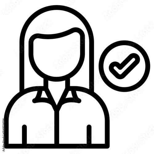 Candidate Female Icon Style