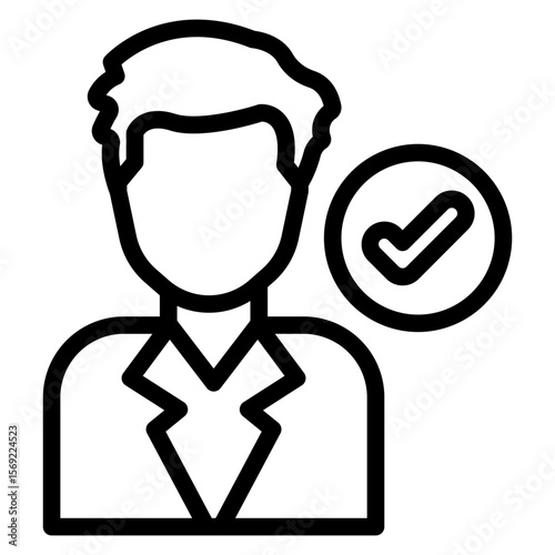 Candidate Male Icon Style