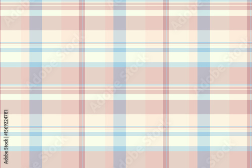Pastel plaid pattern.  Soft, delicate colors create a calming, versatile background ideal for websites, textiles, and stationery.