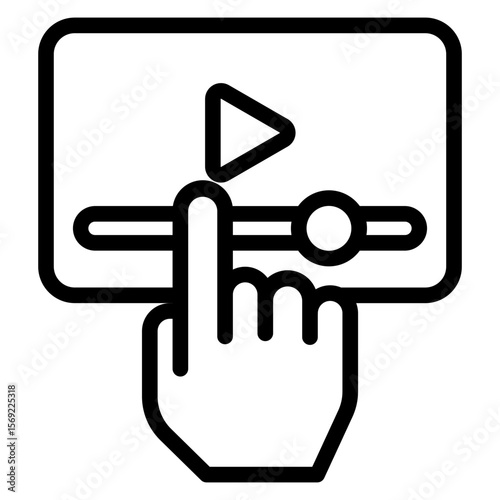 Interactive Video Icon Style