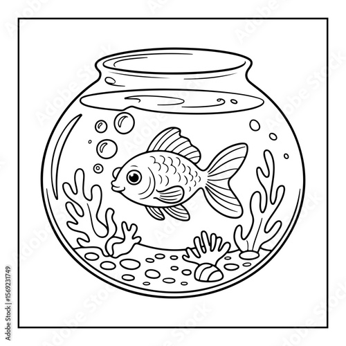 hand drawn vector illustration of a jar