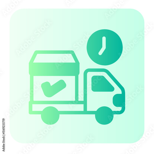 lead time gradient icon