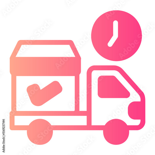 lead time gradient icon