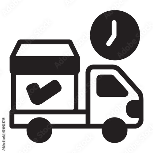 lead time glyph icon
