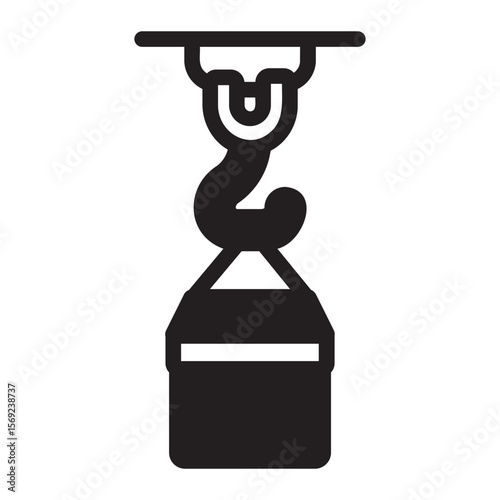 machine glyph icon