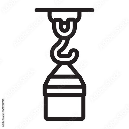 machine line icon