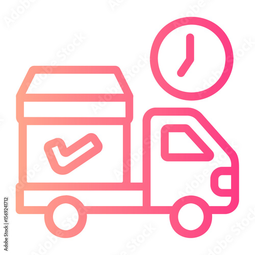 lead time gradient icon