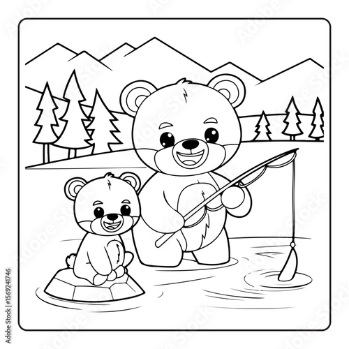 vector illustration of a funny cartoon character