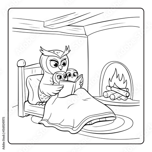 vector illustration of a funny cartoon character