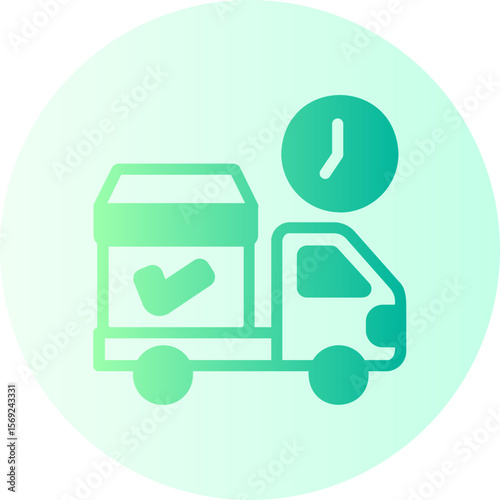 lead time gradient icon