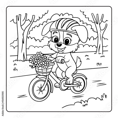 hand drawn coloring pages isolated