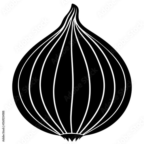 Onion  vegetable vector perfect for healthy food, farm, eco, and organic-themed digital design projects.
