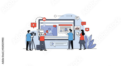 Digital content creation and marketing strategy for online success and engagement