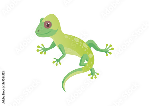 Lizard Vector, Lizard Icon Illustration