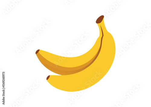 Banana Vector, Banana Icon Illustration