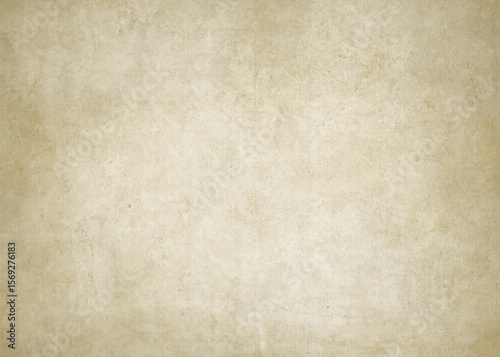 Vintage aged paper texture background. Grunge, stained and weathered  parchment 