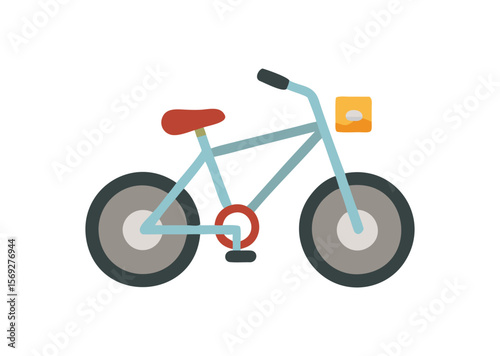 Bicycle Vector, Bicycle Icon Illustration