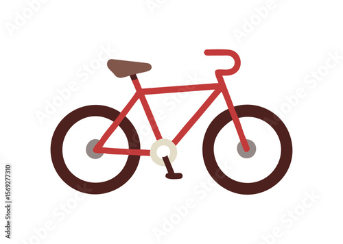 Bicycle Vector, Bicycle Icon Illustration