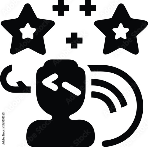 Achieving goals and success symbolism