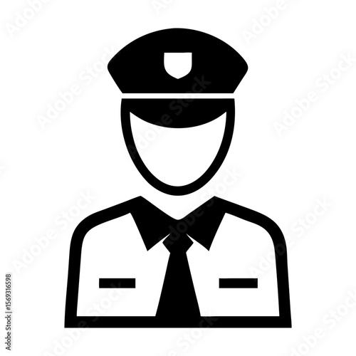 Police officer icon .Vector